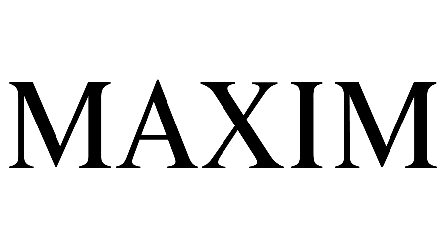 Maxim Magazine logo.