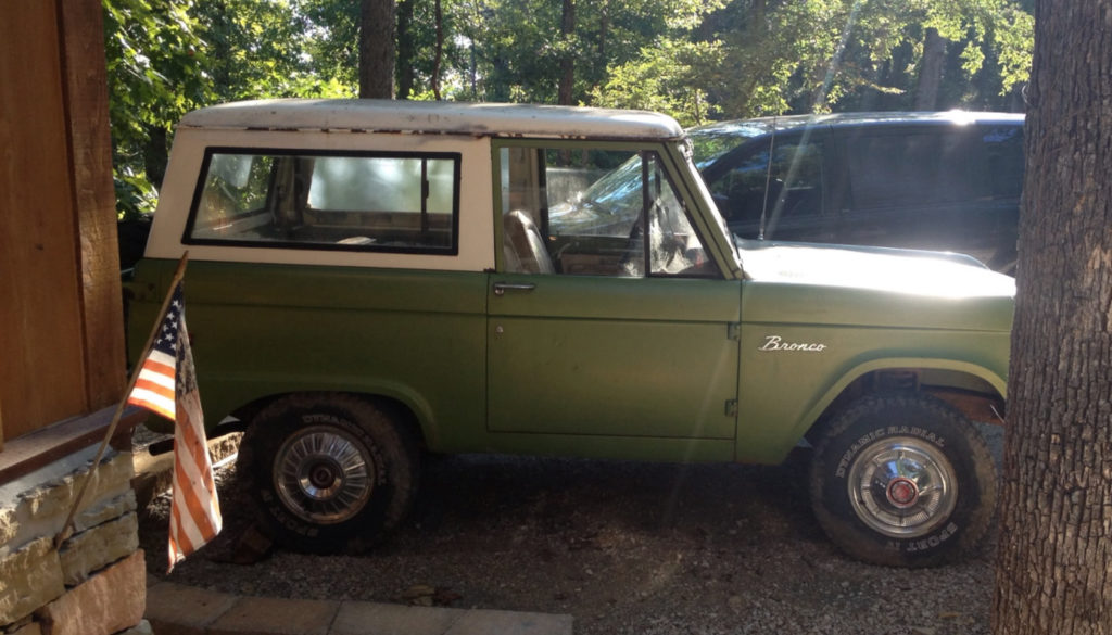 Vintage uncut Bronco from Gateway Bronco