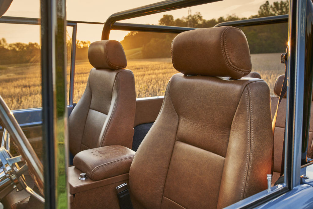 1970 Boca Raton Bronco interior view.