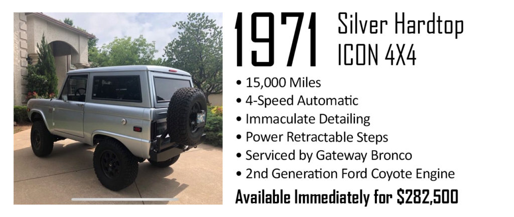 1970 Pre-Owned Custom Ford Bronco | Blue Bronco With Hardtop | Gateway Bronco