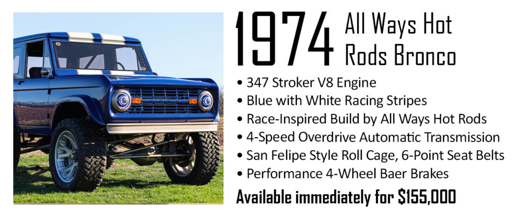 1974 All Ways Hot Rods Pre-Owned Custom Bronco | Gateway Bronco