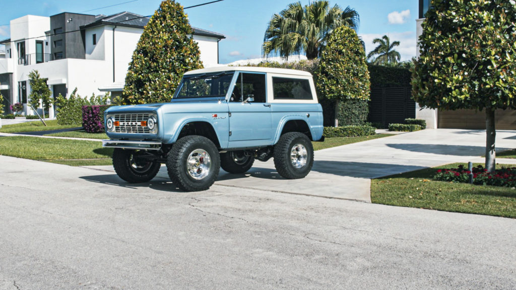 For Sale Blue Angler Bronco