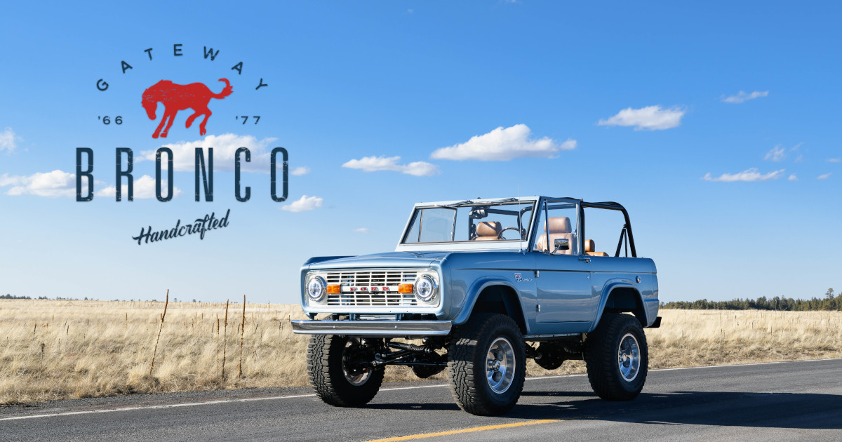 Brand-new classic Ford Broncos now on sale