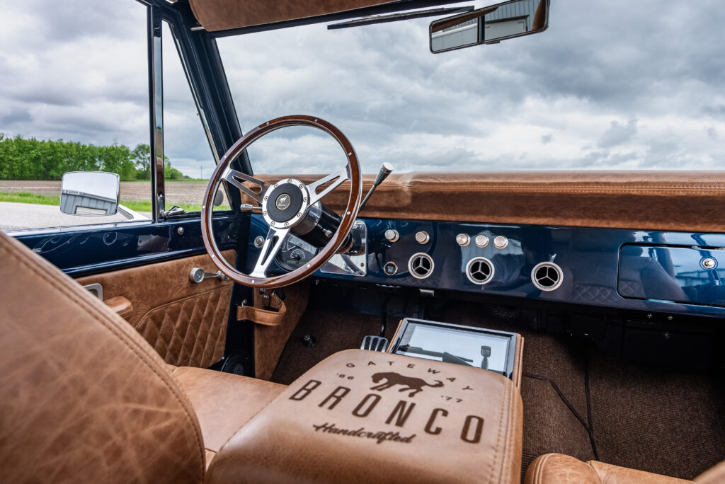 For Sale Metallic Dark Blue Coyote Edition Bronco