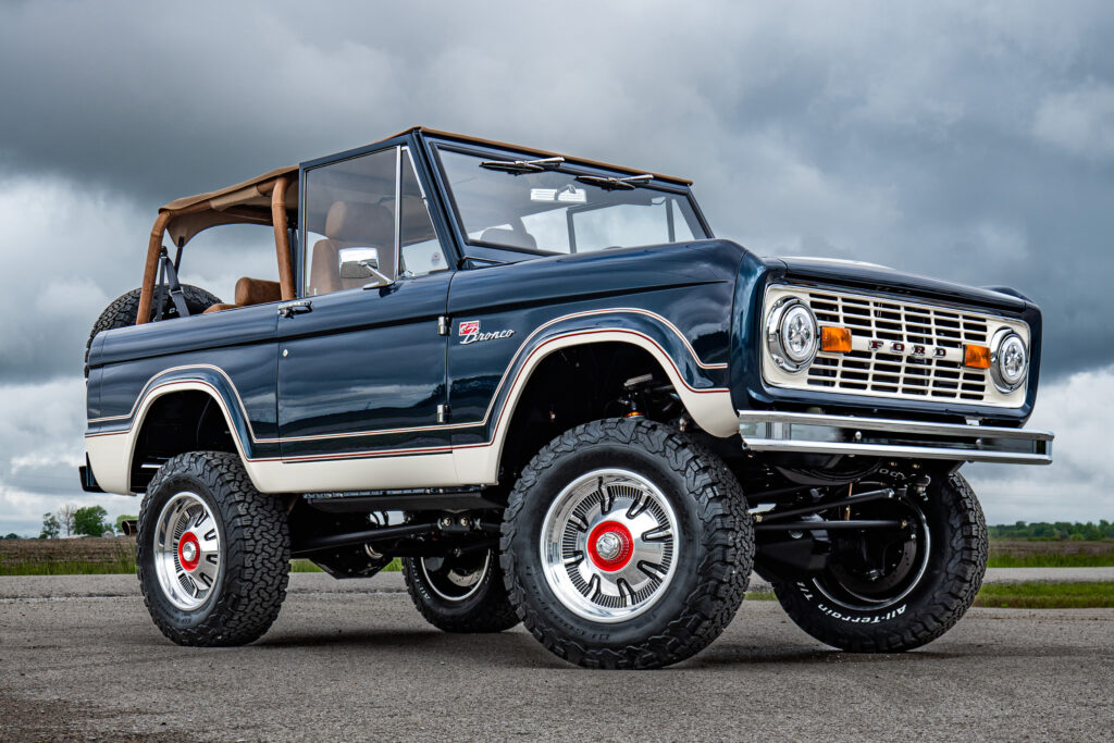 For Sale Metallic Dark Blue Coyote Edition Bronco