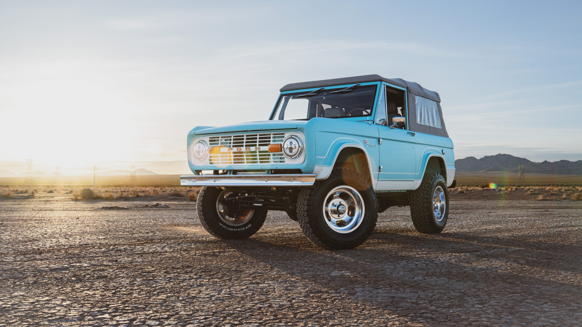 1966 Ford Bronco | Matte Seafoam Ranger