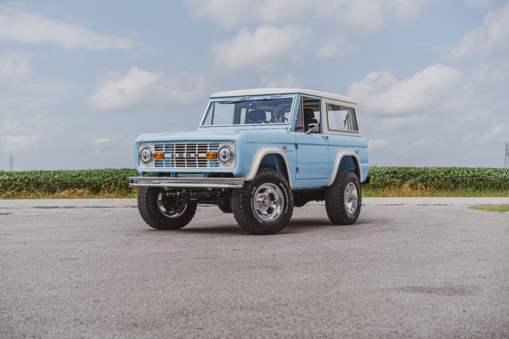 For Sale 1971 Baby Blue Bronco