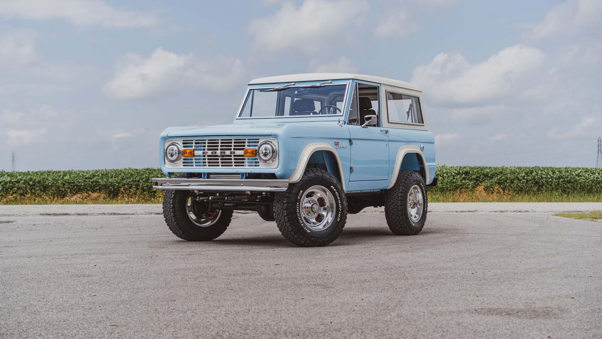 1971 Baby Blue Bronco