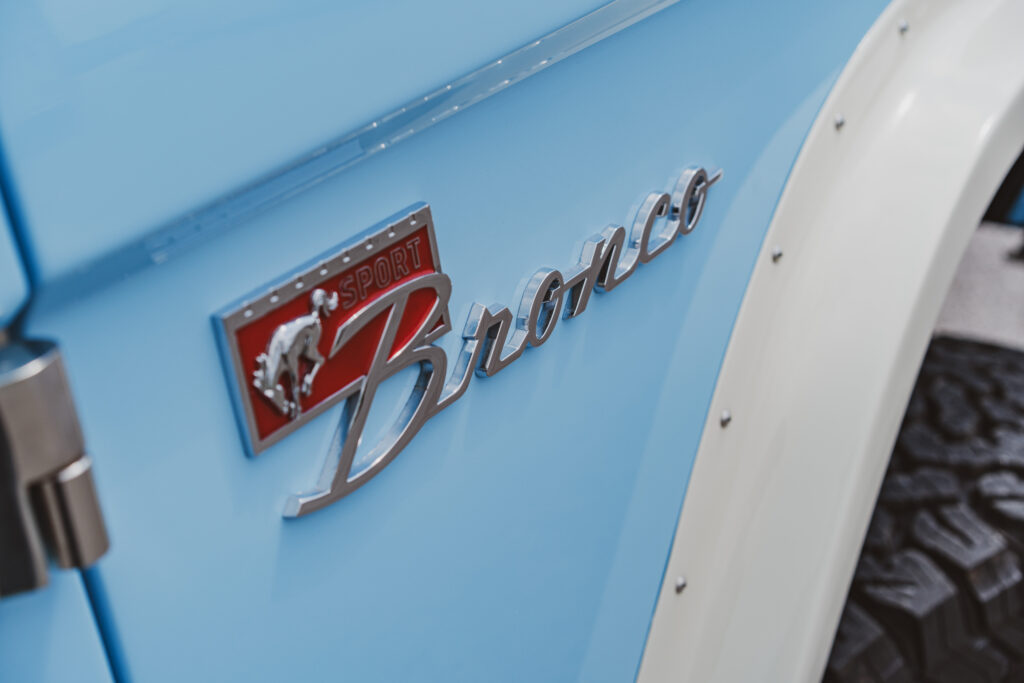 For Sale 1971 Baby Blue Bronco