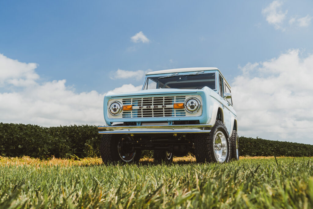 For Sale 1971 Baby Blue Bronco