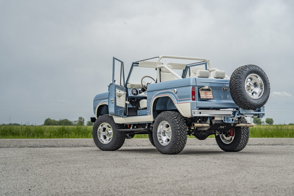 For Sale Brittany Blue with Ranger Stripes | Coyote Edition Bronco