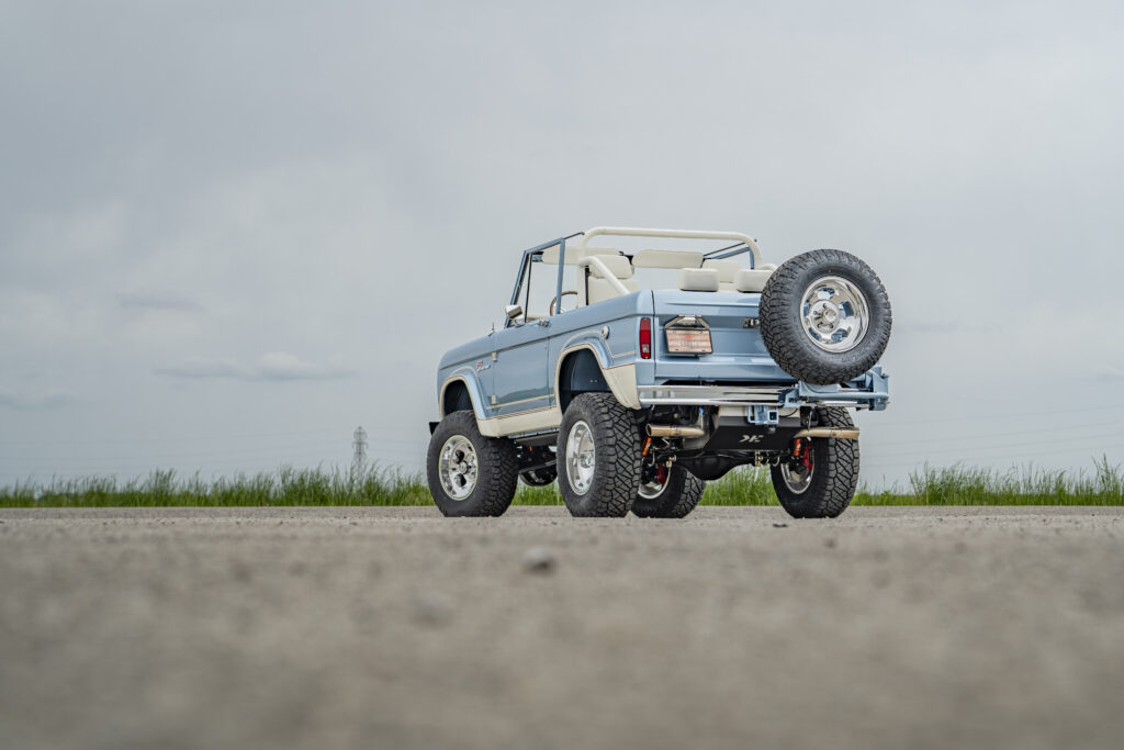For Sale Brittany Blue with Ranger Stripes | Coyote Edition Bronco