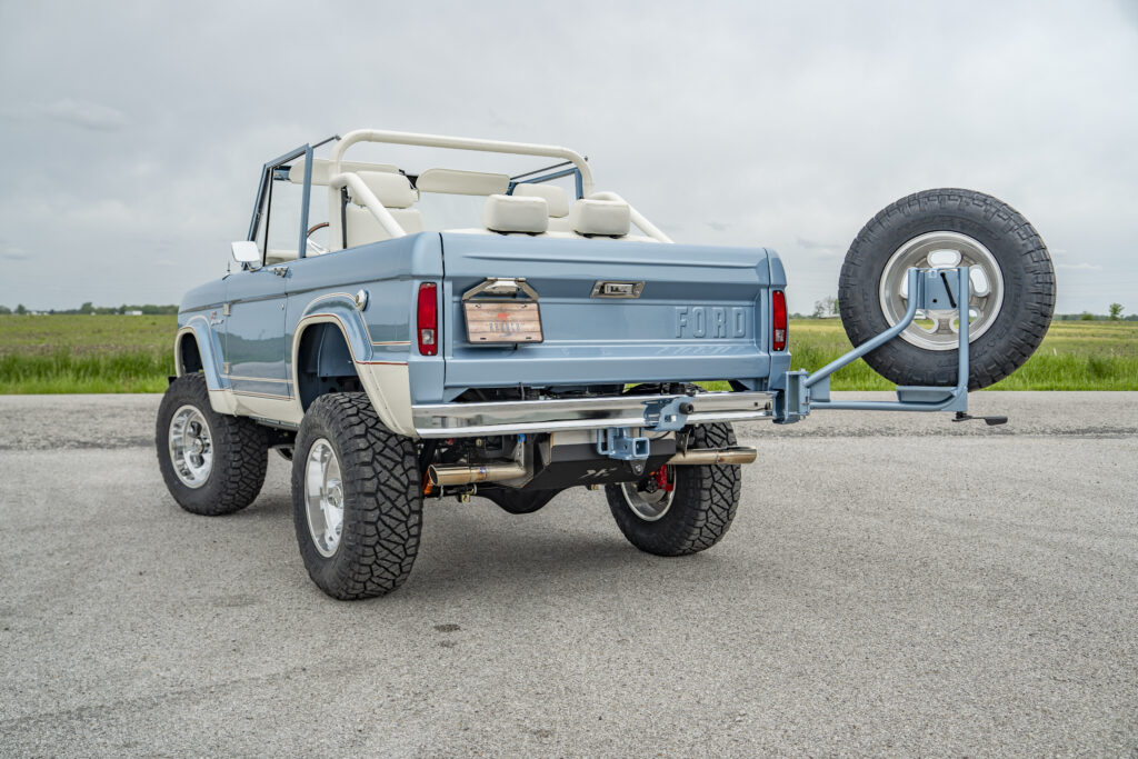 For Sale Brittany Blue with Ranger Stripes | Coyote Edition Bronco