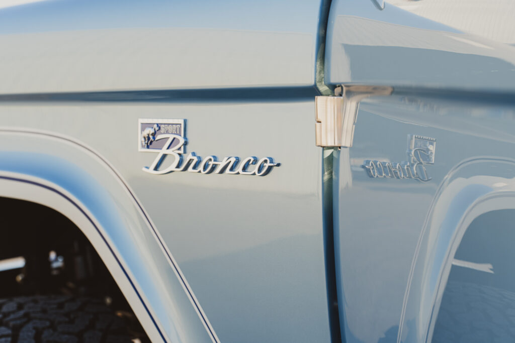 For Sale Custom Metallic Blue | Coyote Edition Bronco