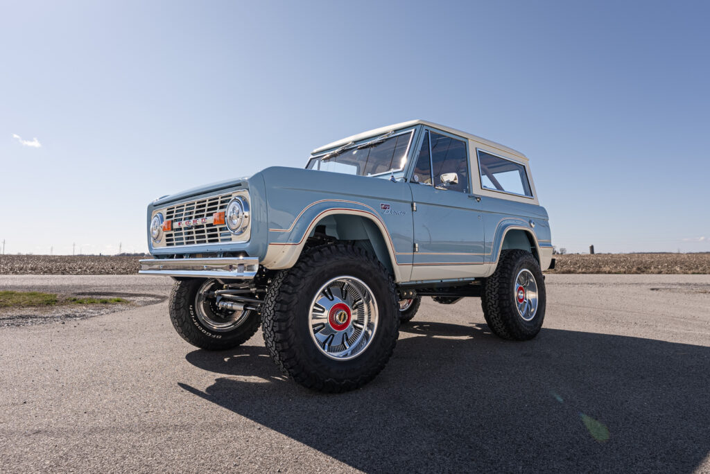 For Sale Wind Blue Custom Bronco