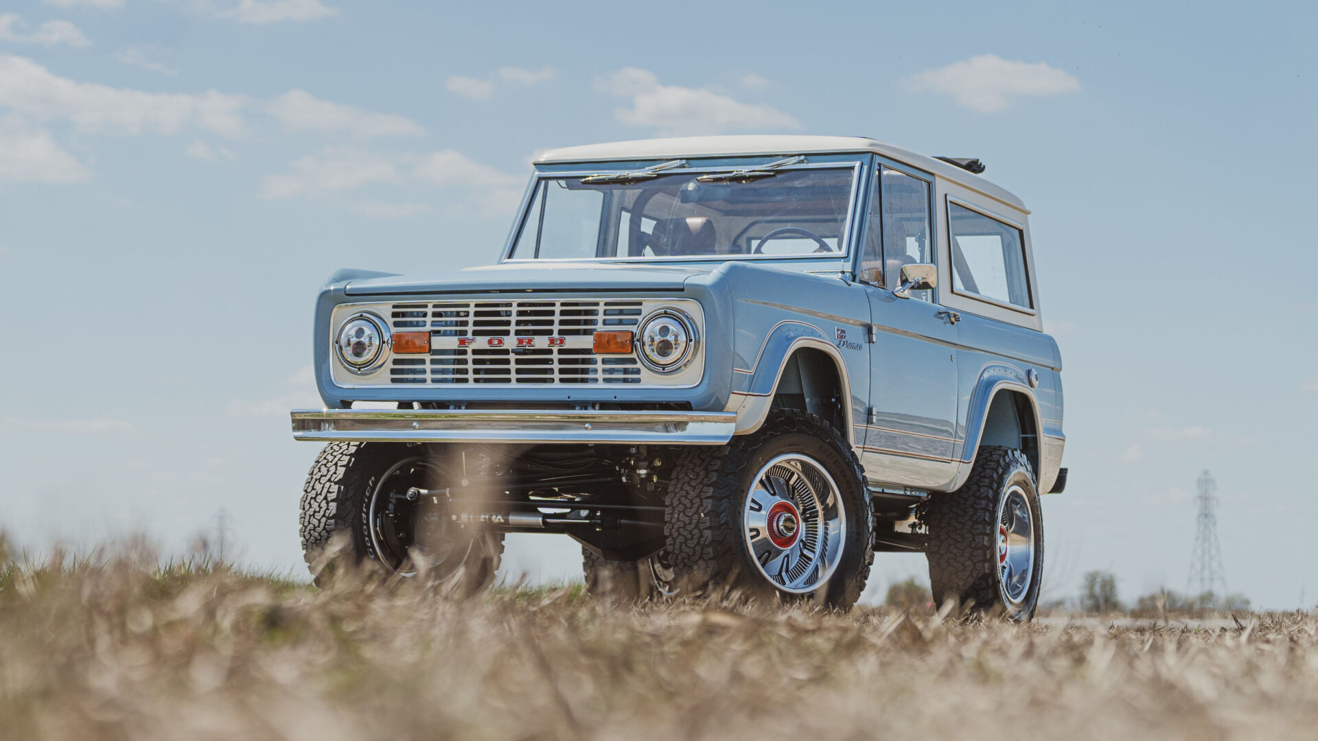 Wind Blue Custom Bronco