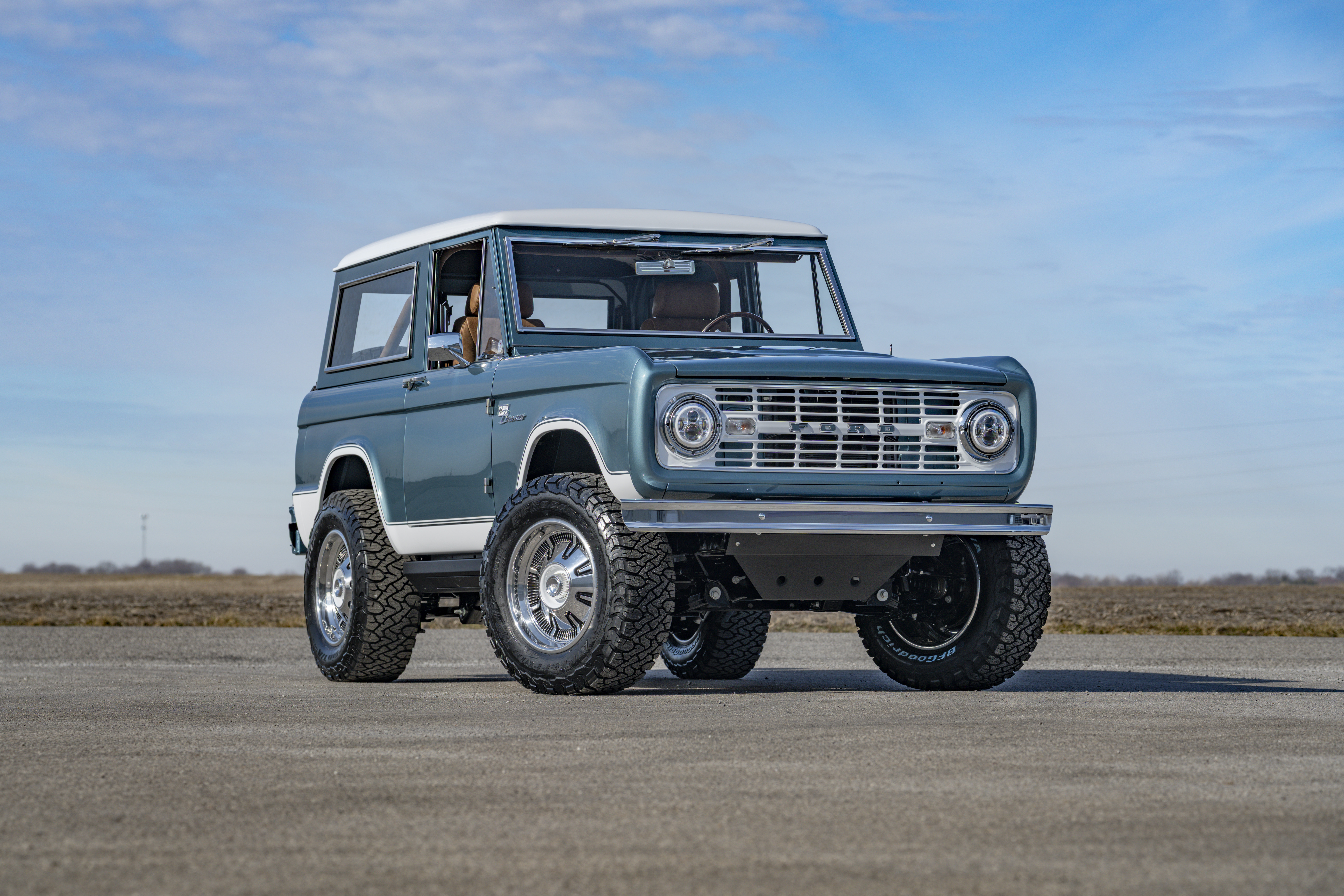 Custom Brittany Teal | Coyote Edition Bronco