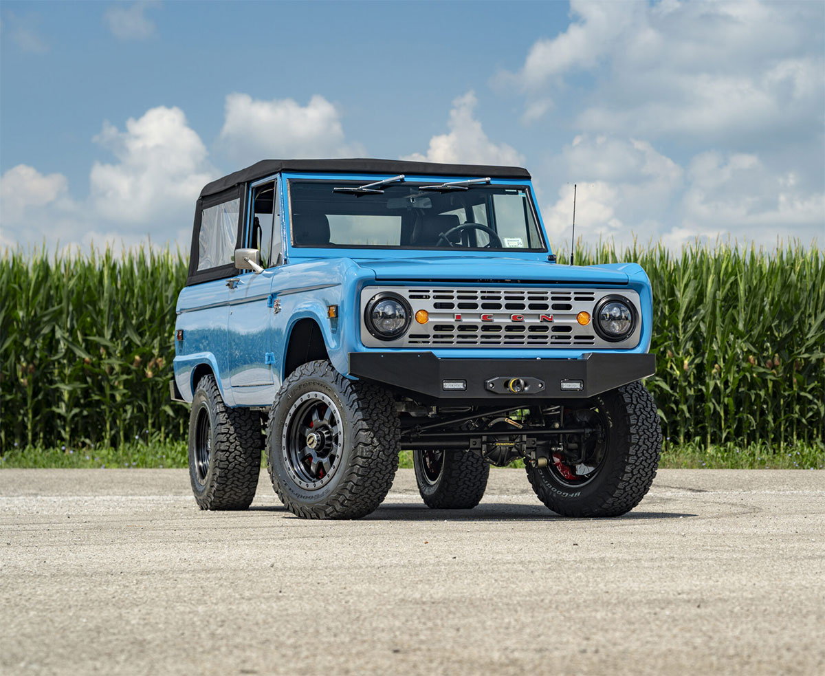1973 Grabber Blue ICON Bronco